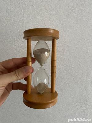 Clepsidra din lemn decorative