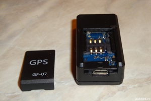 sistem antifurt GPS localizator GSM sunet audio spy prindere magnetica - imagine 1
