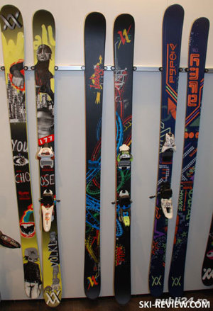  Skiuri Volkl Ledge Skis 2011 Radius: 16.9m -162cm cu Marker Griffon 12 Freestyle Ski Binding