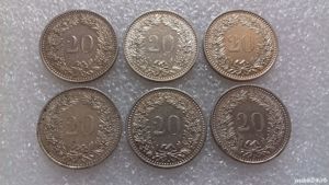 Monede Elvetia-Franta 1966-2012