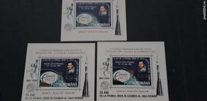 Timbre Romania-Cosmos,9 poze,nestampilate,MNH - imagine 2