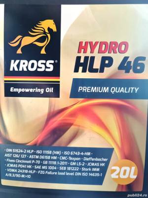 Ulei hidraulic H46 si HLP 46 la bidoane de 1, 10 si 20 litri, in magazinul de piese auto din Otopeni - imagine 5