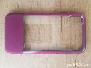 Silicone Case Iphone XS MAX original visiniu transparent - imagine 2