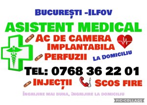 Perfuzie la domiciliu in București sector 1 2 3 4 5 6 si ilfov 