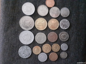 o mică colecție de monede Românești mai vechi si după revoluție  - imagine 2