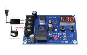 Modul încărcare baterii auto-moto 12-24Vcc  4-120Ah - imagine 2