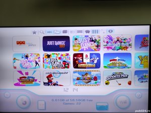 22 jocuri Wii Mario Sonic Mario Kart Mario Party Super Mario Just Dance 2  Pokepark 