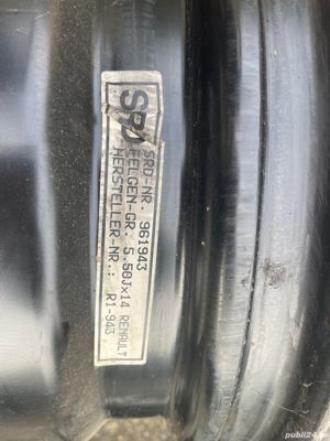 Set roti otel pentru renault clio simbol pret 100 lei. - imagine 5