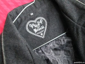 sacou gri dame 38 super - imagine 2