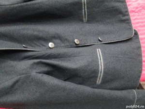 sacou gri dame 38 super - imagine 3