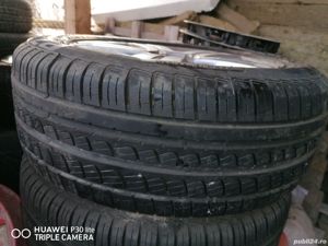 jante+anvelope Pirelli foarte bune 215/55/R16 98H VW Passat B6 - imagine 2