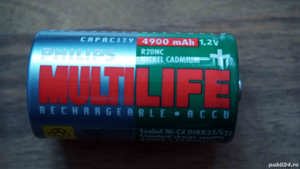 Acumulator R20 Philips 4900 mAh - imagine 2