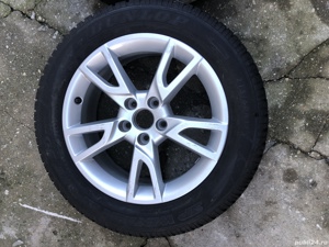 Jante audi+cauciucuri iarna 215/60r17 - imagine 2