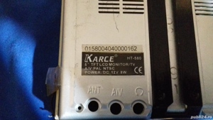 Display mini de 5"inchi-din Karce monitor-tv - imagine 3