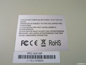 Switch RPC SW16P, 16-Port 10/100MBps N-Way  Porturi 16 x 10/100 Mbps  - imagine 5