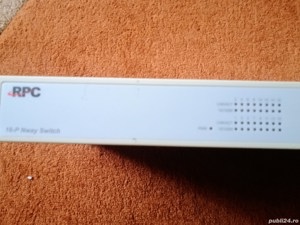 Switch RPC SW16P, 16-Port 10/100MBps N-Way  Porturi 16 x 10/100 Mbps  - imagine 4