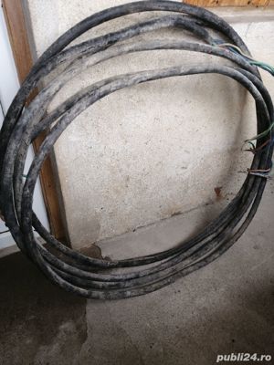 Cablu pt. curent , cu înveliș metalic.  - imagine 2