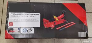Vand Cric Hidraulic tip crocodil cu 2 Roti, 2 Tone, NOU Pret 260 Lei - imagine 2