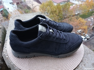 Adidasi piele Geox Respira, marime 40, UK 7 (29 cm) 