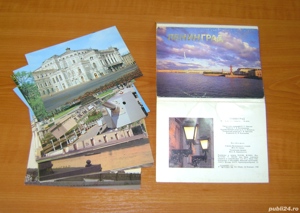 Set cărti postale Leningrad, 1988, reducere