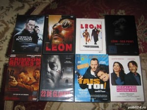 Jean reno,dvd filme originale,leon in 4 variante si alte filme din vasta sa activitate cinematografi