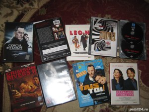 Jean reno,dvd filme originale,leon in 4 variante si alte filme din vasta sa activitate cinematografi - imagine 3