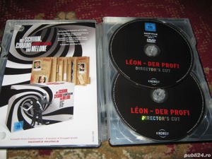 Jean reno,dvd filme originale,leon in 4 variante si alte filme din vasta sa activitate cinematografi - imagine 5