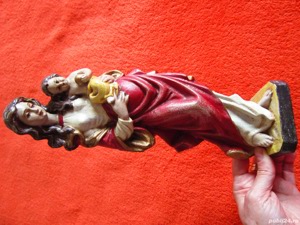 cadou rar Fecioara Maria cu pruncul-Germania'70 vintage 