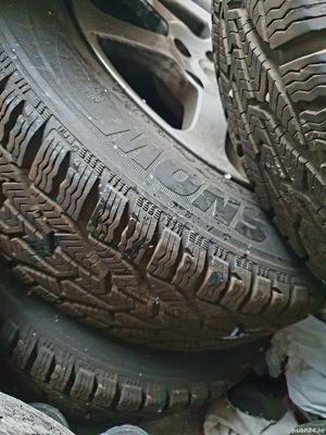 Roti jante cu anvelope 195 65 R15 5x114.3 67-64.1mm M+S Dot19 Honda Toyota Mazda Nisan Renault Dacia - imagine 2