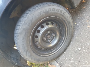 anvelope 175 70 R13 si 185 60 R14 M+S pe jante 4x100 WV Opel Fiat stare nouă iarnă Dot 2017