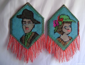 Decoratiuni vechi de perete - imagine 3