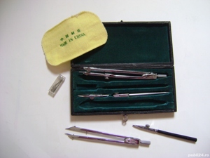 Trusă vintage desen tehnic - imagine 3