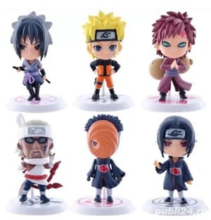 Lot figurine din seria NARUTO Sasuke Gaara Uchiha Madara 6 buc