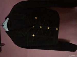 Vând geacă vintage denim ROCCOBAROCCO! - imagine 2