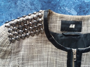 Vând geacă H&M cu pietre aplicate! - imagine 3