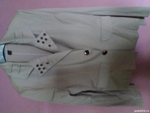 Vand sacou cambrat cu tinte aurii - imagine 2