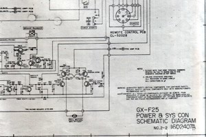 scheme electrice casetofon deck Akai GXF25 & GXF31 - imagine 2