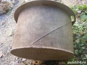 Vas,Bazin ,Cazan,Ceaun,Recipient MASIV pentru FOC CU LEMNE sau GAZE