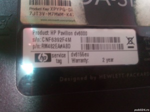 Buttom Case Hp Pavilion DV6 - imagine 3