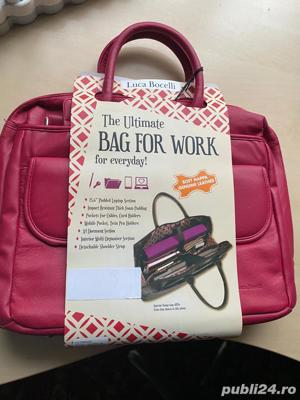 Geanta de dama servici Magenta