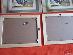 cadou rar 2 tablou colectie rama lemn,verzi superbe Germania(noi) - imagine 6