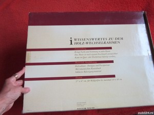 cadou rar 2 tablou colectie rama lemn,verzi superbe Germania(noi) - imagine 4