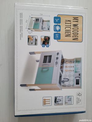 Vand Set bucatarie din lemn, 6 piese, Cuptor, Plita, Microunde, NOU, Pret 349 Lei - imagine 7
