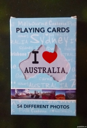 Cărți de joc. Suvenir AUSTRALIA 