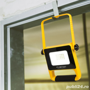 Lampa de lucru cu Acumulator Li-Ion 2200 MAh Impermeabil Reflector LED 10W  - imagine 2