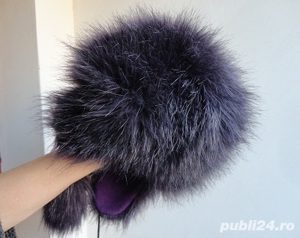 caciula Avanti din blanita cu urechi - imagine 3