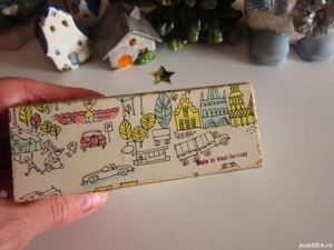 cadou rar vintage dop sticla Mercedes Benz Germania original anii 1950 - imagine 6