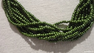 Coliere la baza gatului șirag margele - imagine 4