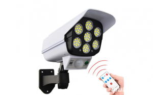 Lampa Solara LED camera falsa cu senzor