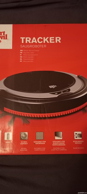 Vând aspirator robot Dirt Devil Tracker M613